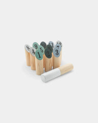 Jeu de quilles finlandaises en bois FSC® à personnaliser