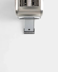 Grille-pain 2 fentes en acier inoxydable à personnaliser