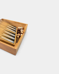 Backgammon en bois à personnaliser