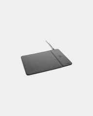 Tapis de souris en PU RCS avec chargeur 10W à personnaliser