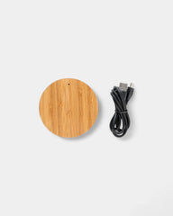 Chargeur à induction 5W bamboo à personnaliser