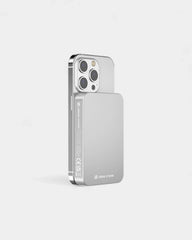 Chargeur magnétique recyclé/aluminium 10 000 mAh à personnaliser