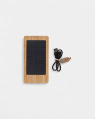 Powerbank 10.000 mAh en bambou à personnaliser
