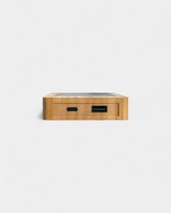 Powerbank 10.000 mAh en bambou à personnaliser