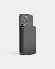 Chargeur magnétique recyclé/aluminium 10 000 mAh à personnaliser