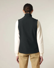 Bodywarmer softshell écoresponsable pour femme à personnaliser