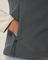 Bodywarmer softshell écoresponsable pour femme à personnaliser