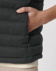 Bodywarmer laineux pour femme personnalisable