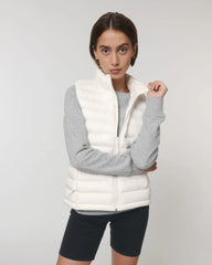 Bodywarmer pour femme 100% recyclé à personnaliser