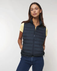 Bodywarmer pour femme 100% recyclé à personnaliser