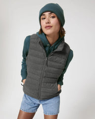 Bodywarmer laineux pour femme personnalisable
