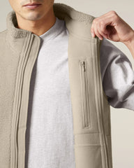 Veste sherpa sans manches unisexe à personnaliser