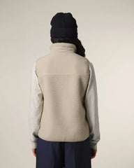 Veste sherpa sans manches unisexe à personnaliser