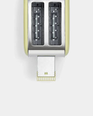 Grille-pain 2 fentes en acier inoxydable à personnaliser