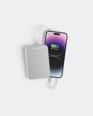 Chargeur magnétique recyclé/aluminium 10 000 mAh à personnaliser