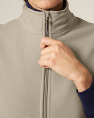 Veste polaire sans manches pour femme à personnaliser