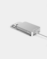 Chargeur magnétique recyclé/aluminium 10 000 mAh à personnaliser