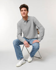 Polo manches longues unisexe personnalisable