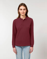 Polo manches longues unisexe personnalisable