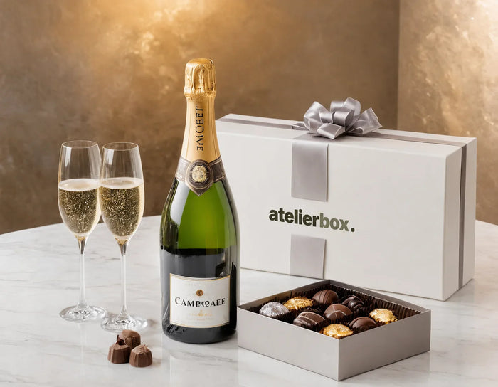 personalisierter Champagner