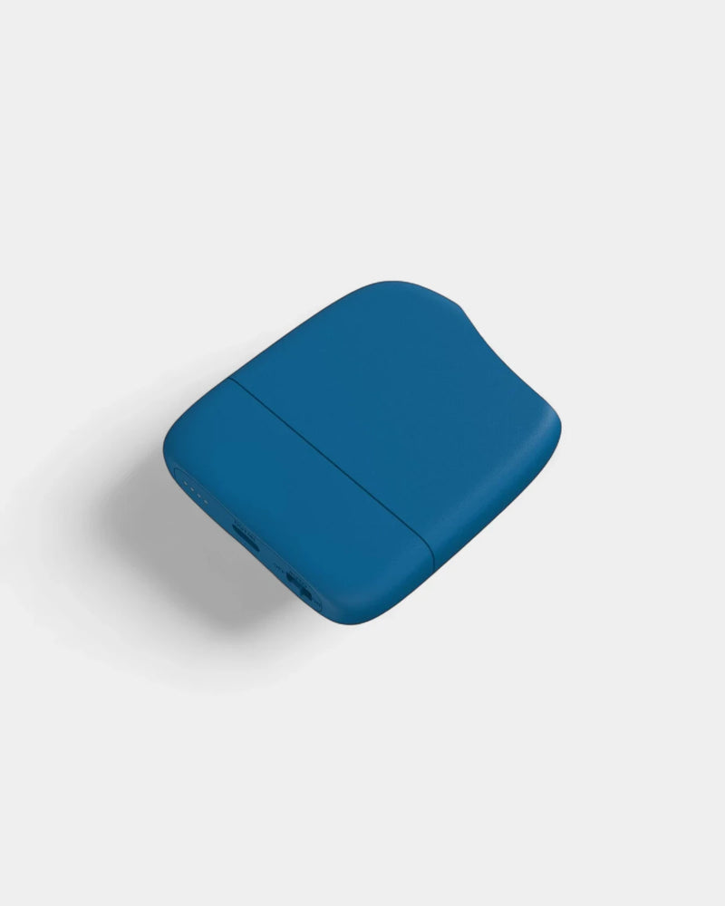 Chargeur/lampe de poche en plastique recyclé à personnaliser