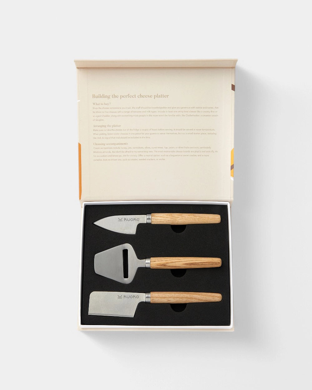 Ensemble de couteaux à fromage à personnaliser