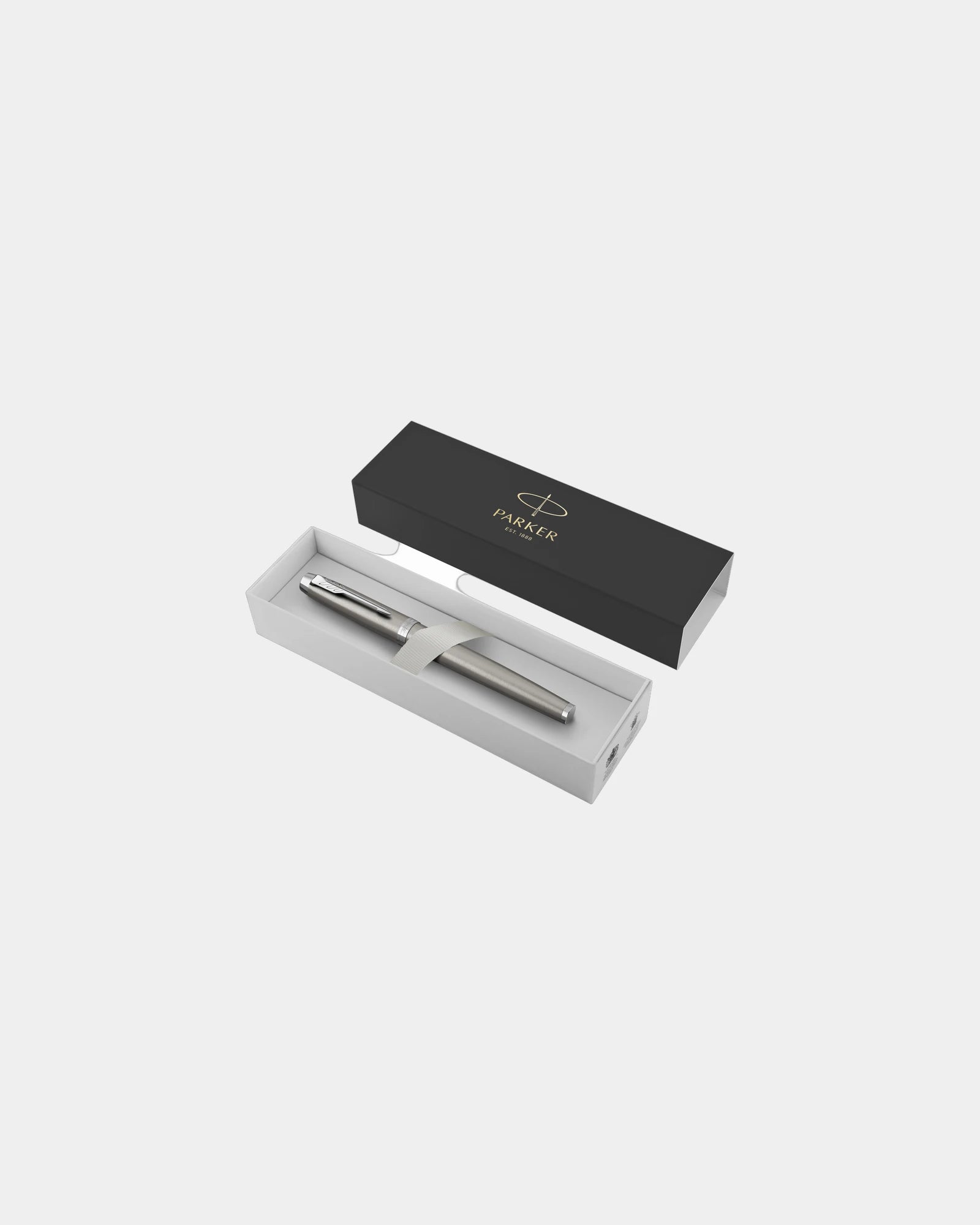 Stylo plume éco-responsable Parker IM à personnaliser - Argent