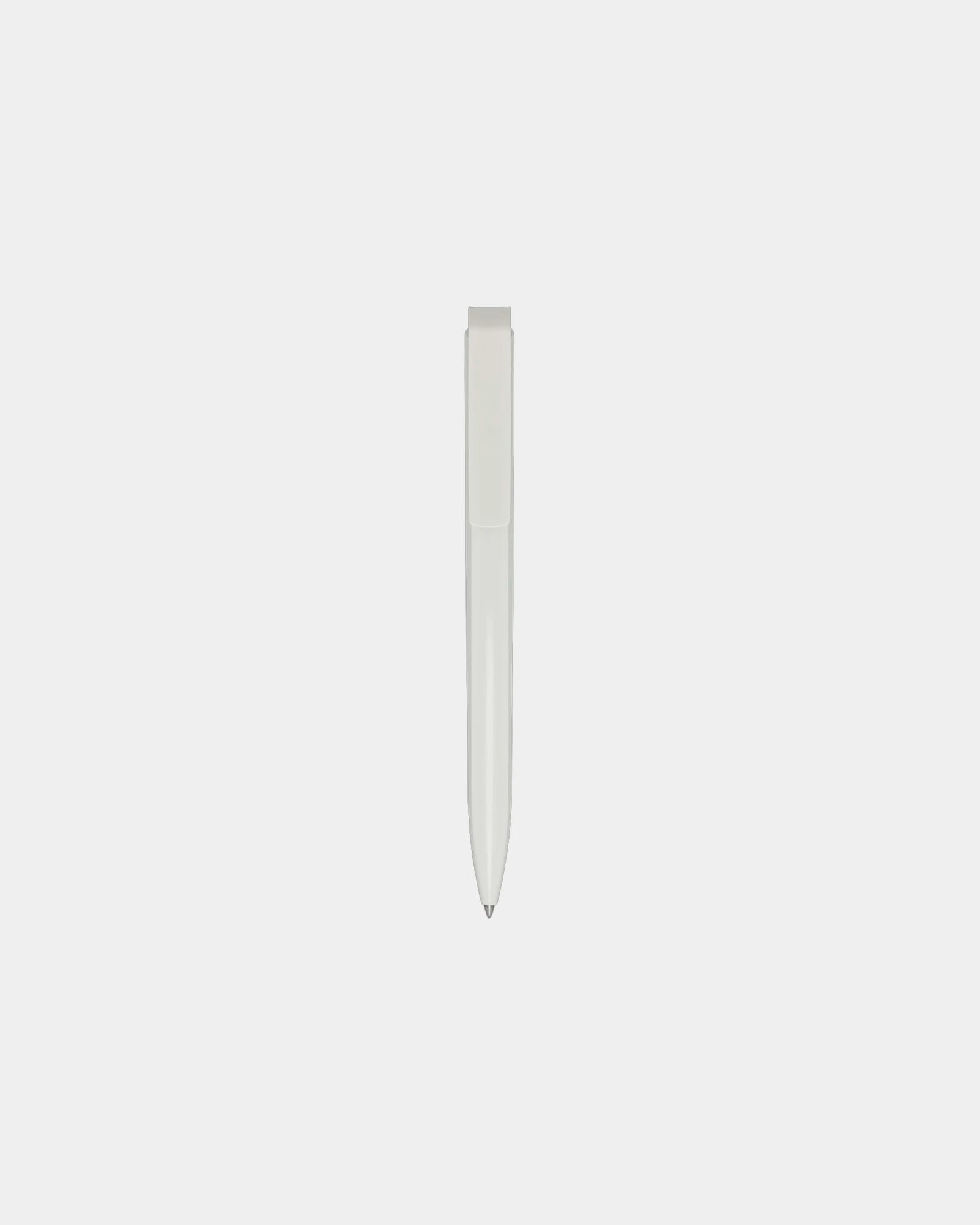 Stylo bille plastique recyclé à personnaliser - Blanc