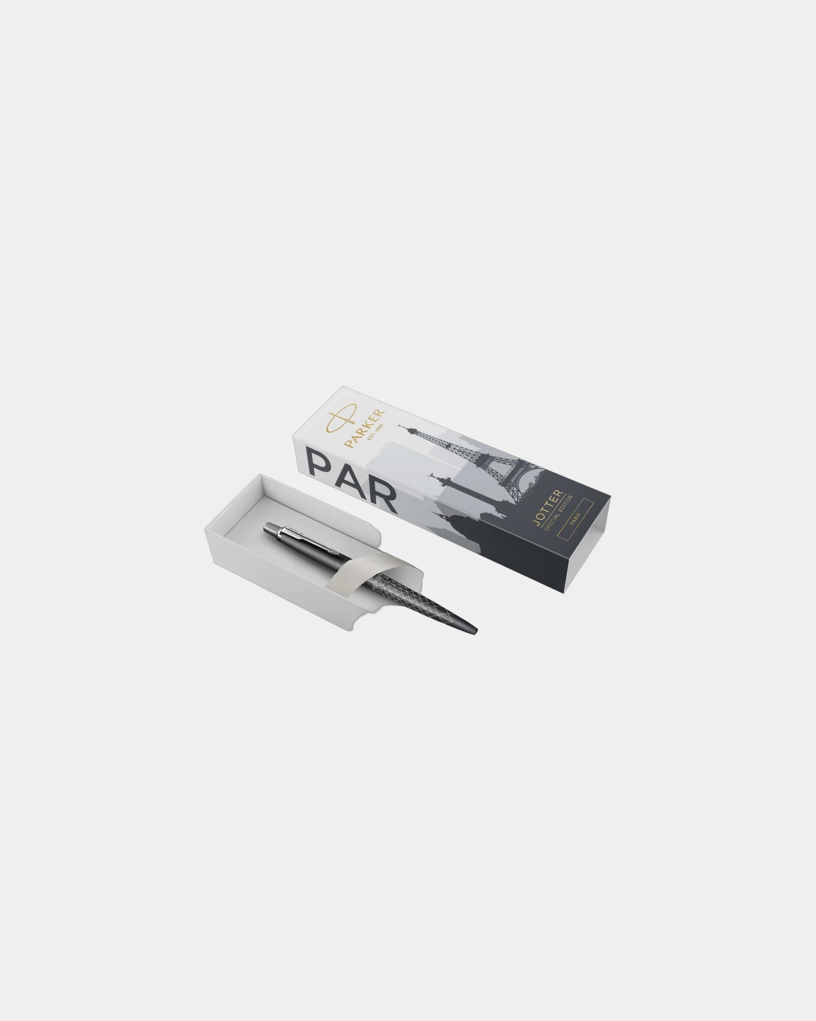 Stylo bille métal Parker Jotter SE Global Icons à personnaliser - Gris