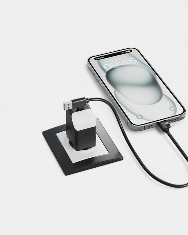 Adaptateur secteur USB-C et USB-A 65 W à personnaliser