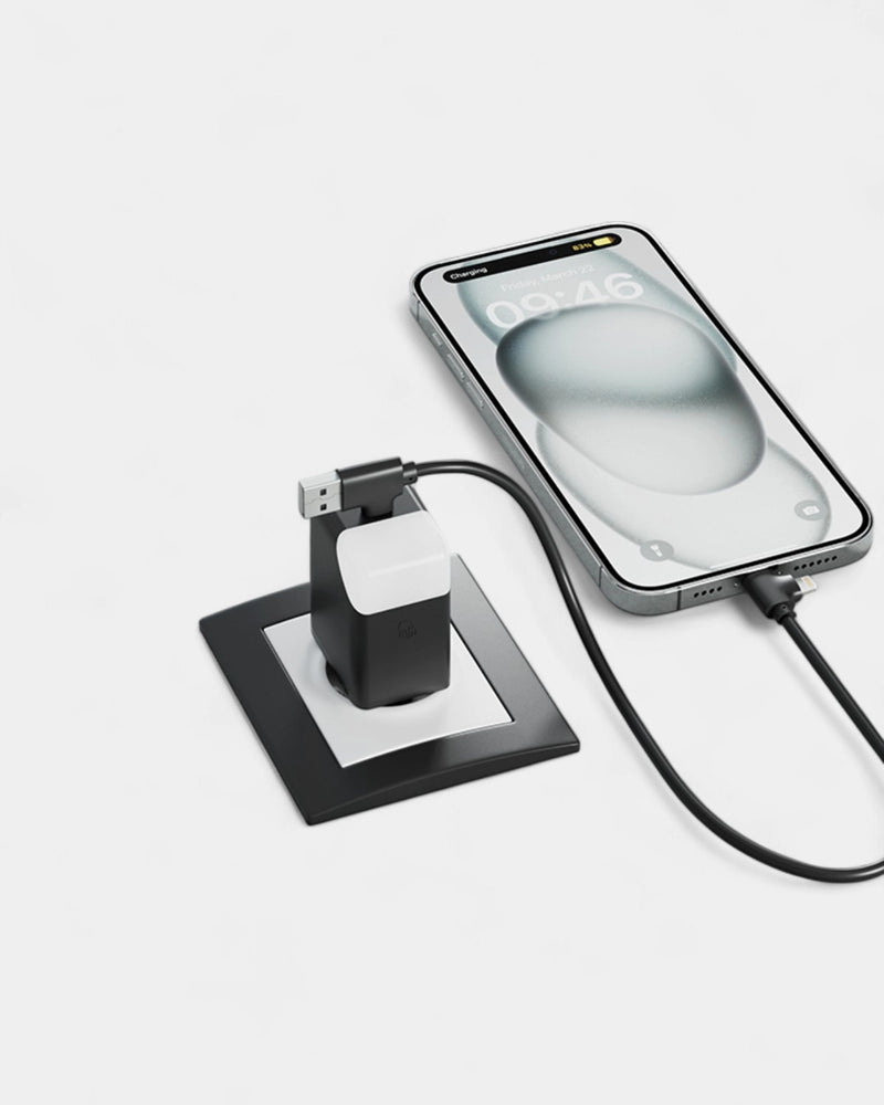 Adaptateur secteur USB-C et USB-A 65 W à personnaliser