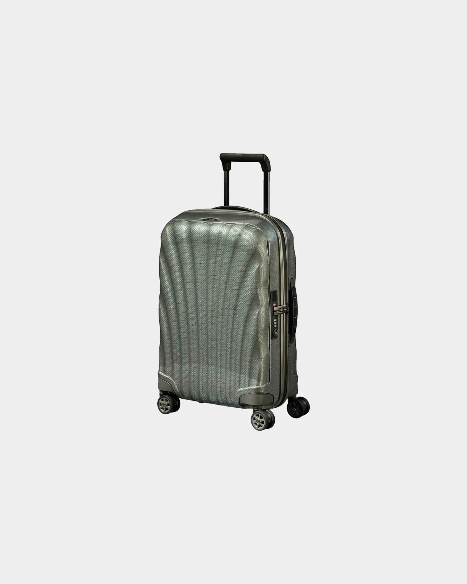 Valise rigide 55 cm Samsonite C-LITE à personnaliser - Vert