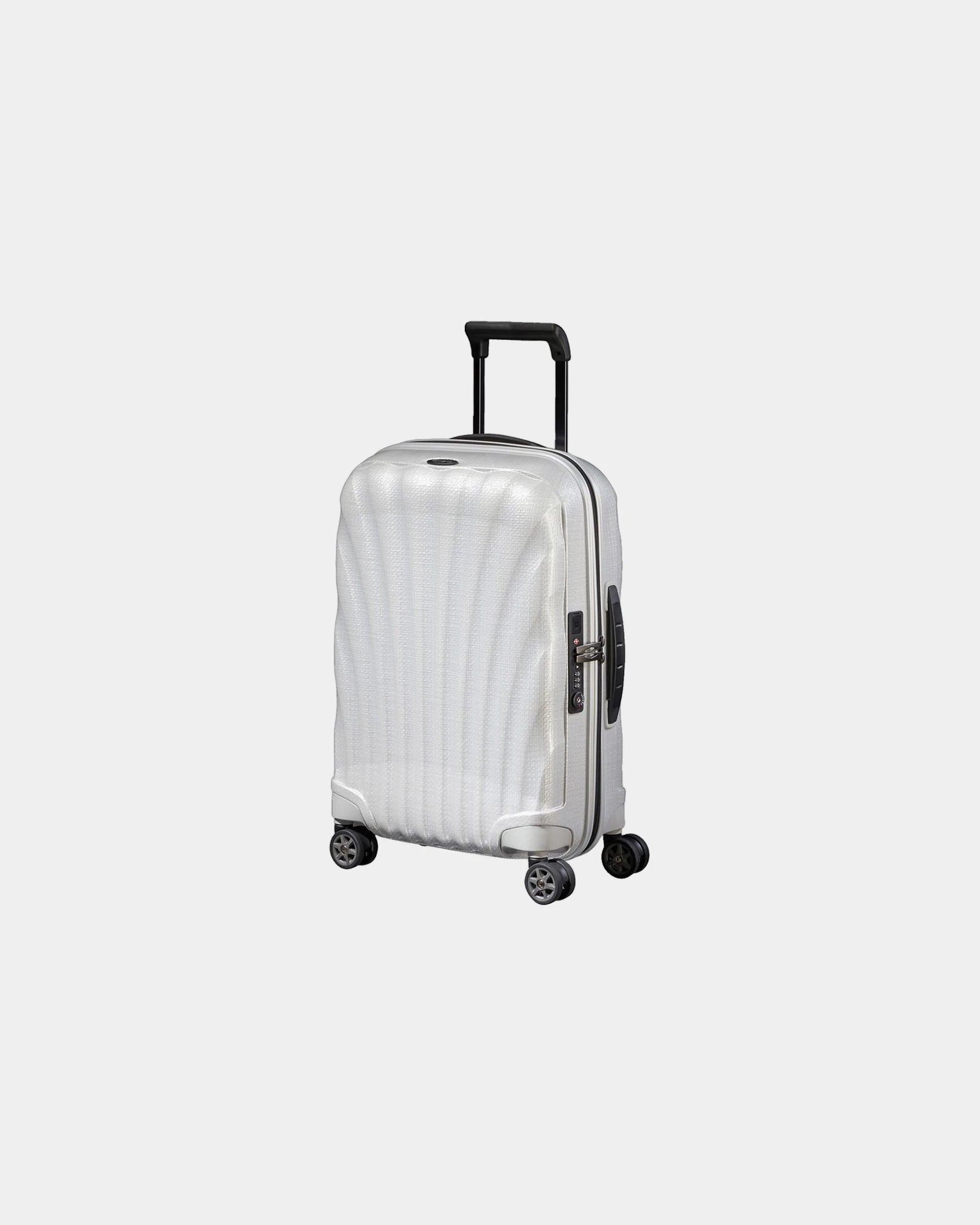 Valise rigide Samsonite C-LITE 69 cm à personnaliser - Blanc