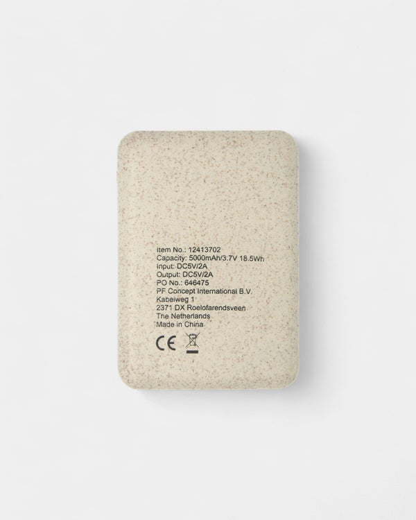 Batterie en paille de blé personnalisable