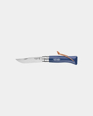 Couteau acier inoxydable Opinel N°06 Baroudeur à personnaliser - Navy
