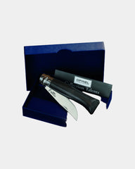 Couteau acier au carbone Opinel N°02 Carbone à personnaliser - 3