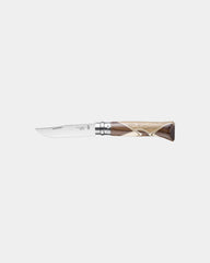 Couteau acier inoxydable Opinel N°08 Chaperon à personnaliser - Beige