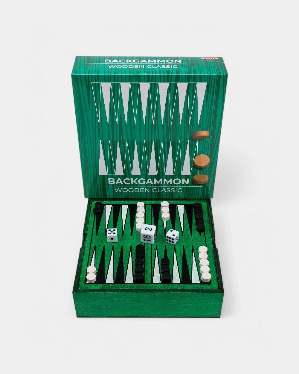 Backgammon en bois à personnaliser