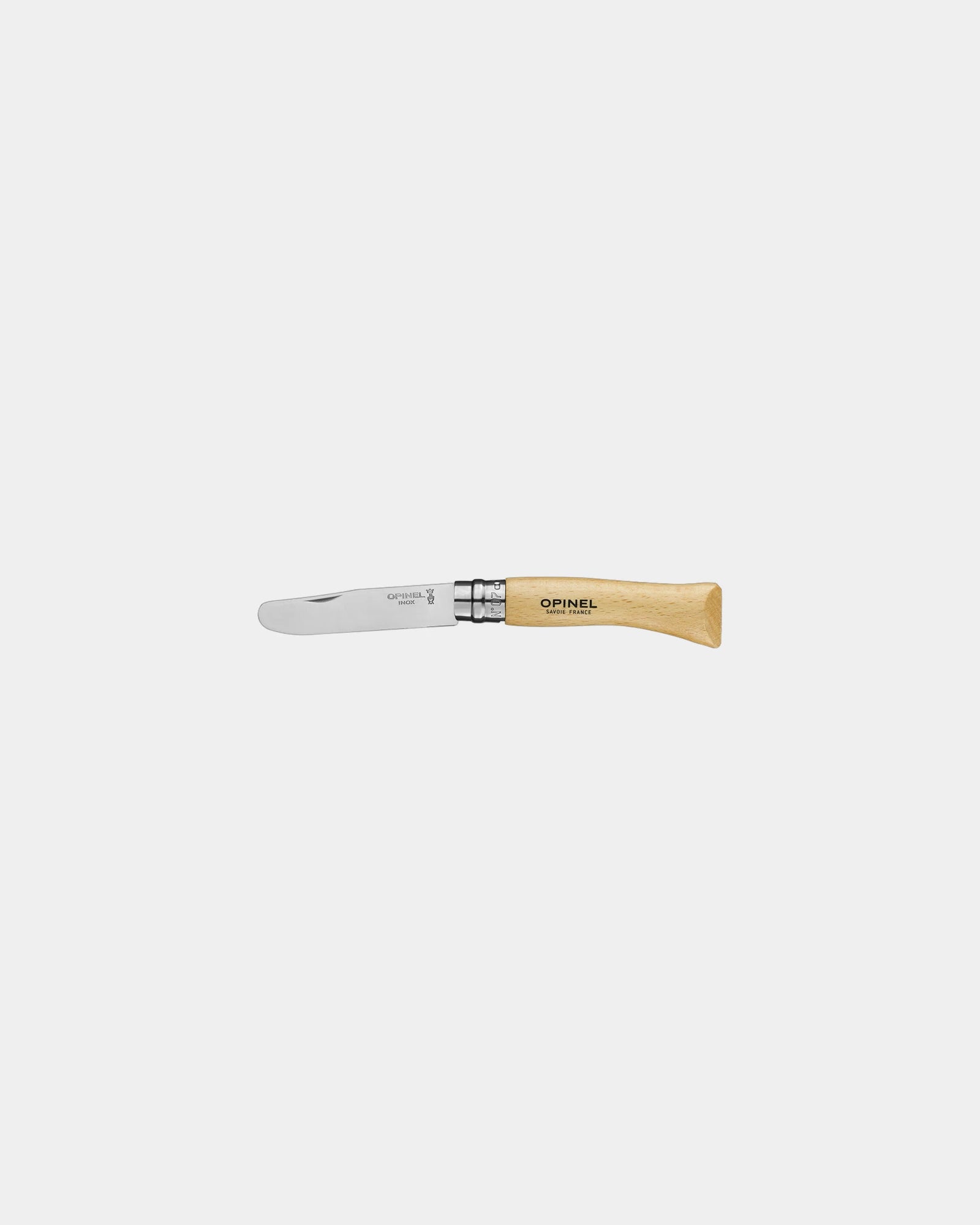 Couteau acier inoxydable Opinel Mon Premier à personnaliser - Beige