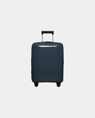 Valise rigide extensible Samsonite Upscape 75 cm à personnaliser - Bleu Foncé