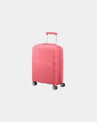 Valise rigide 55 cm American Tourister à personnaliser - Rose