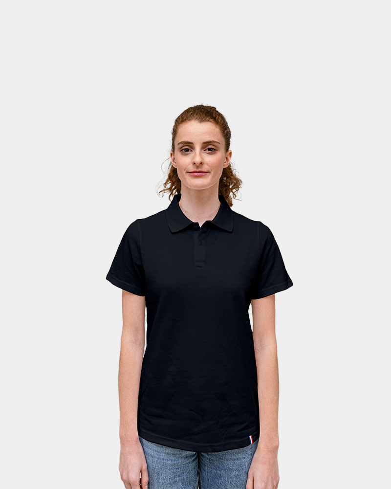 Polo pour femme Made in France personnalisable