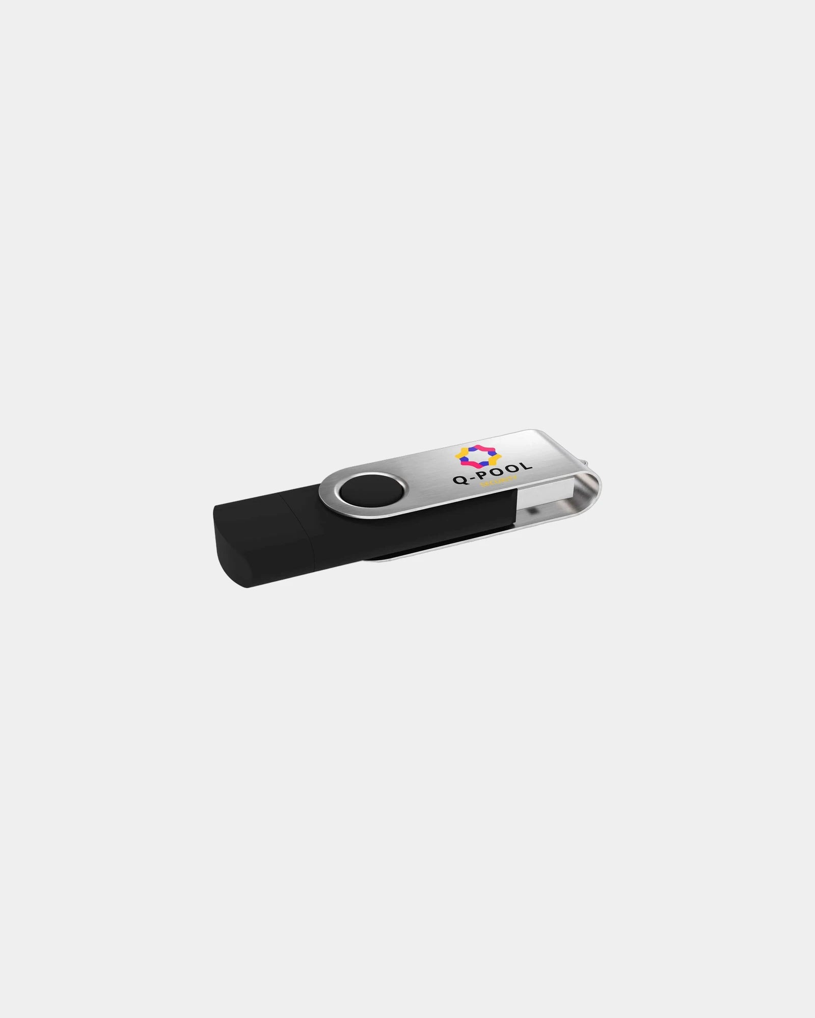 Clé USB Twister-C double connecteur à personnaliser - 2
