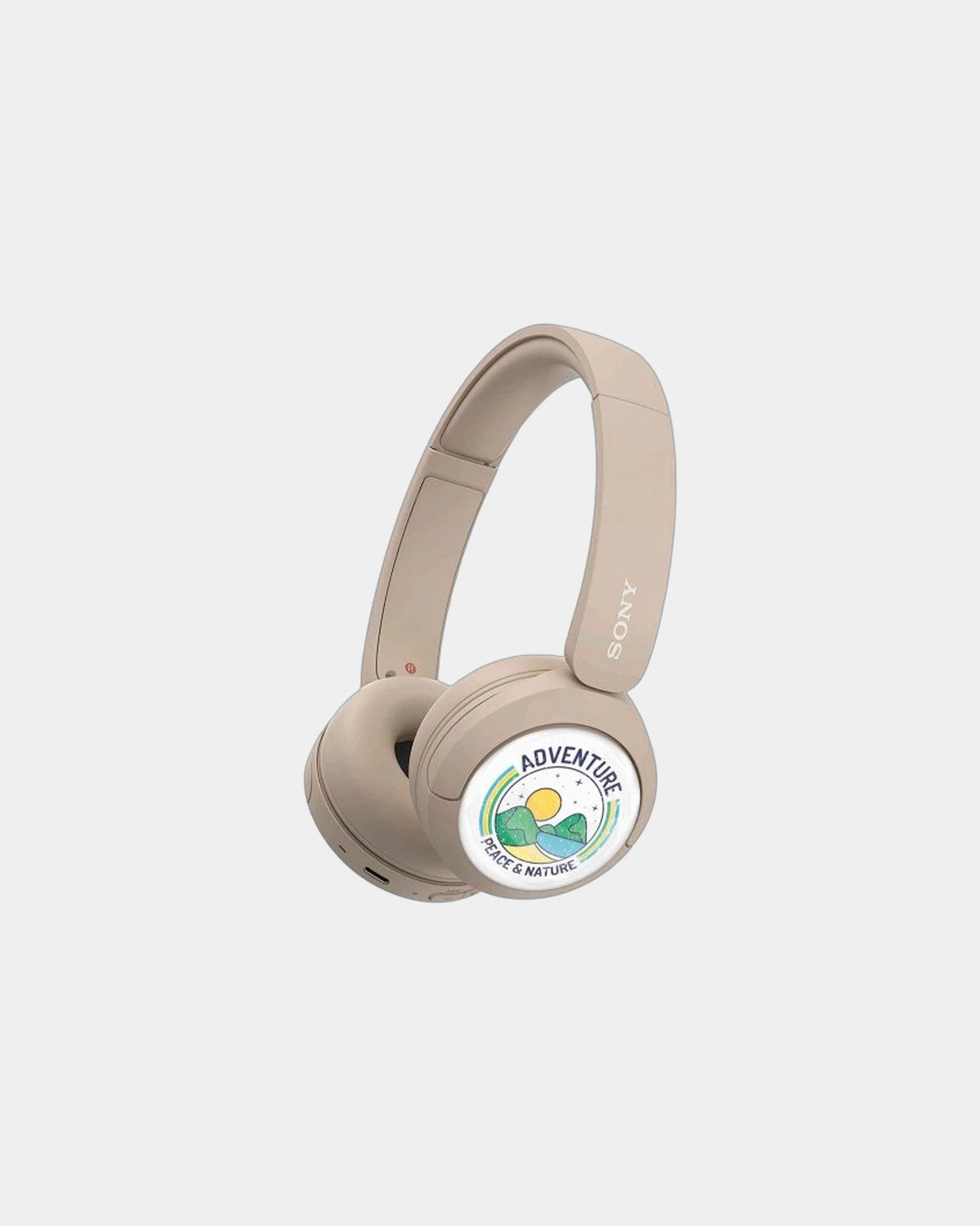 Casque audio Bluetooth Sony WH-CH520 à personnaliser - Beige