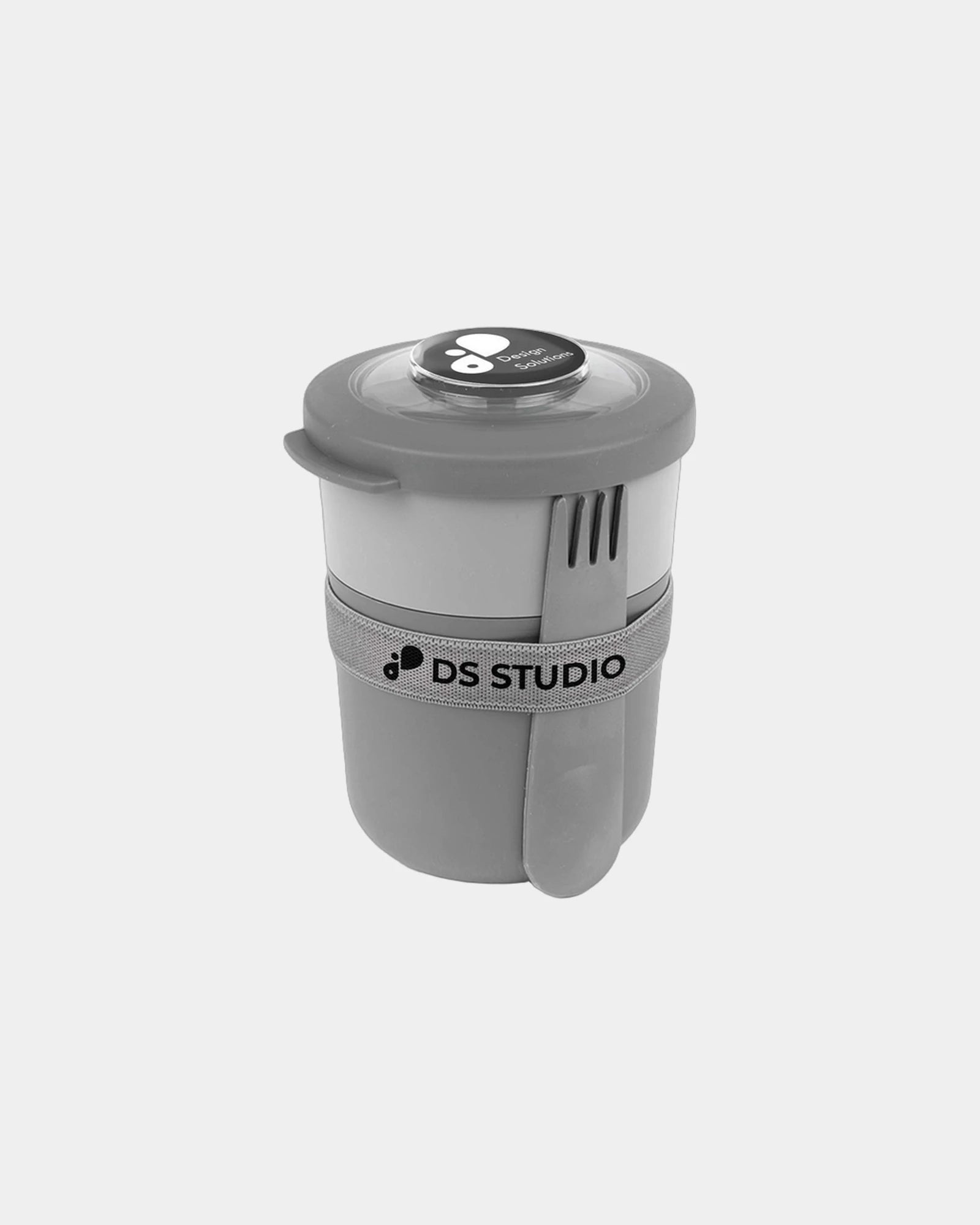 Bowl plastique 450ml Amuse Morning & Noon à personnaliser - Gris