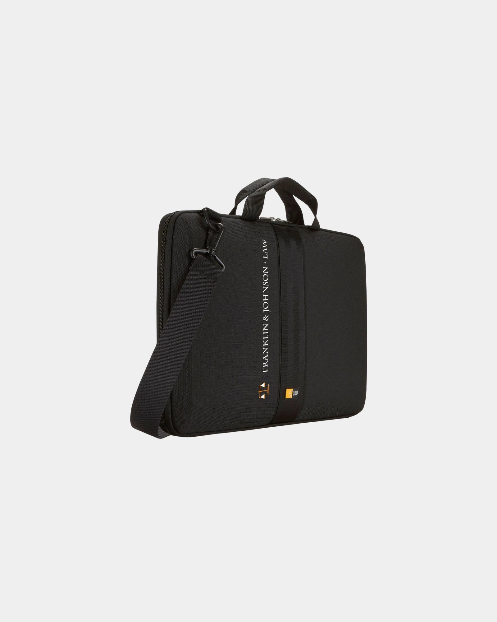 Sac ordinateur personnalisable Case Logic Laptop Attache 16" à personnaliser - Noir