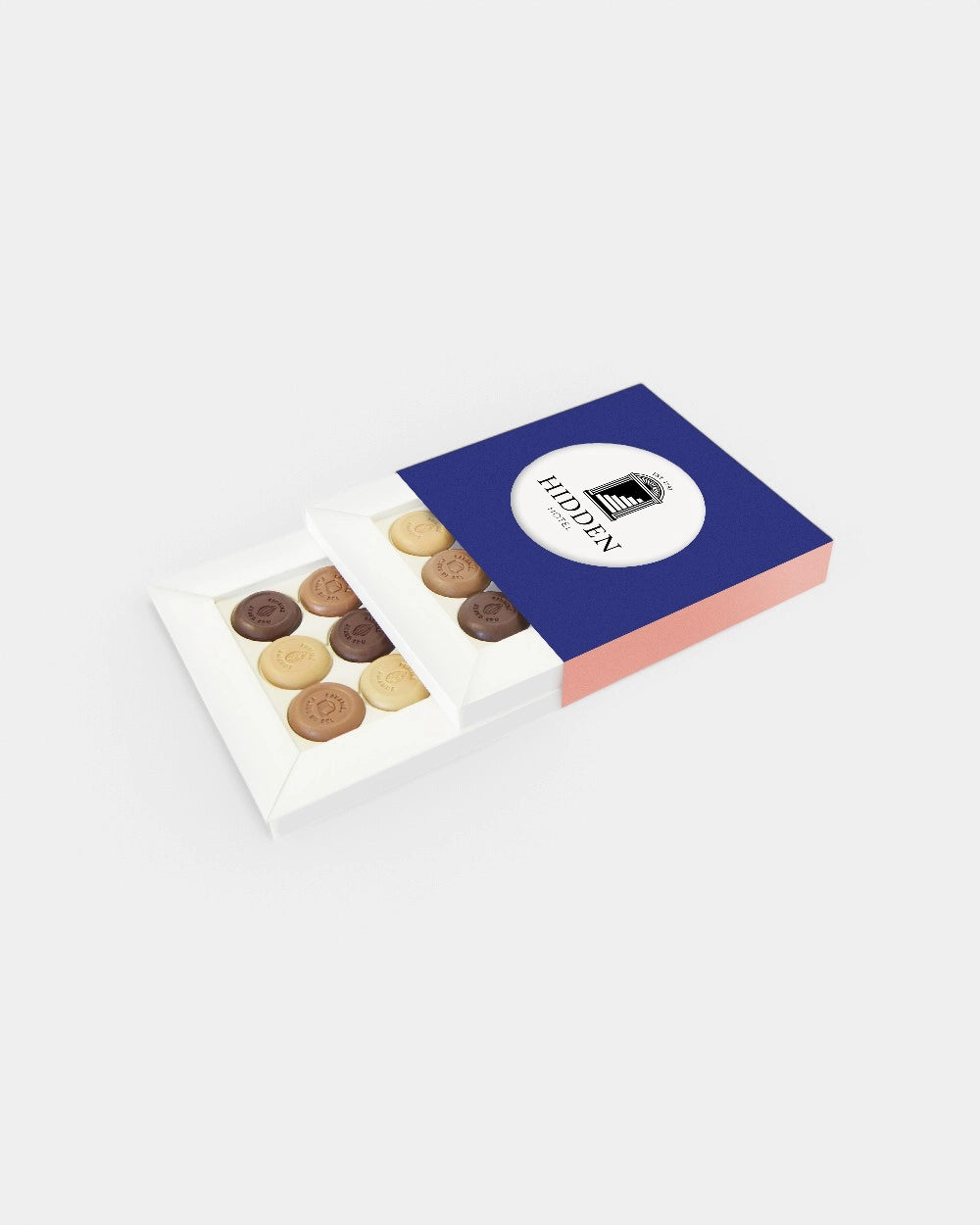 Boîte de 16 chocolats à personnaliser