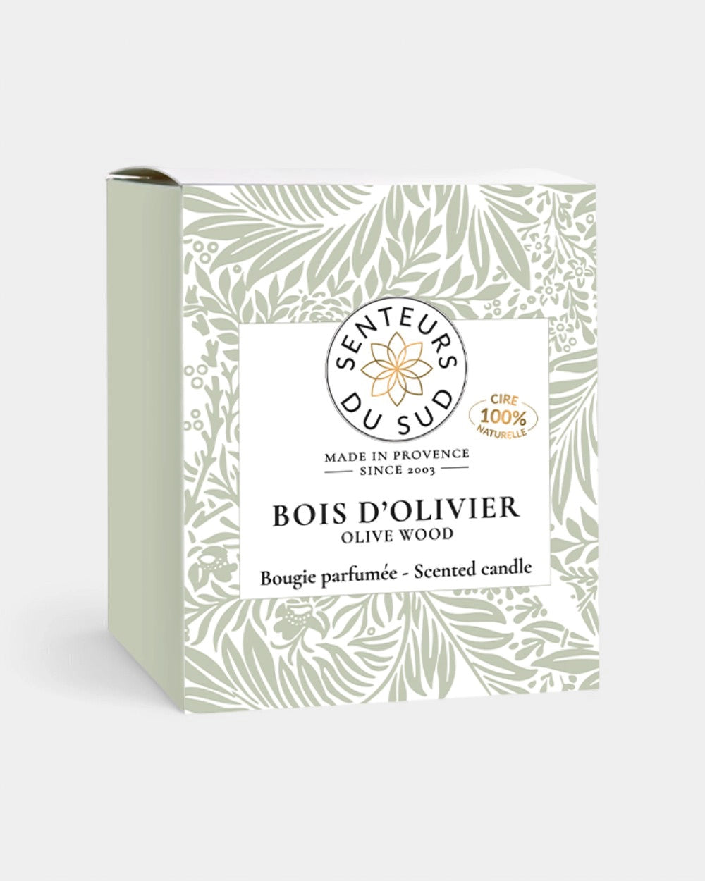 Bougie 100% naturelle à personnaliser
