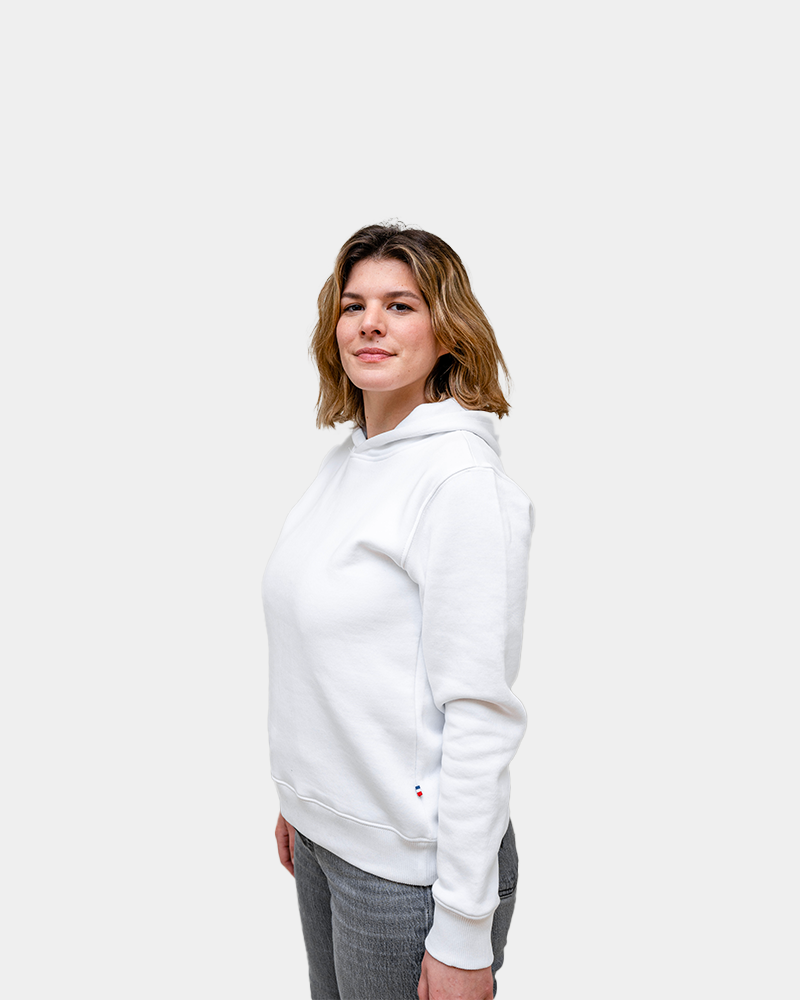 Sweat à capuche femme Made in France à personnaliser