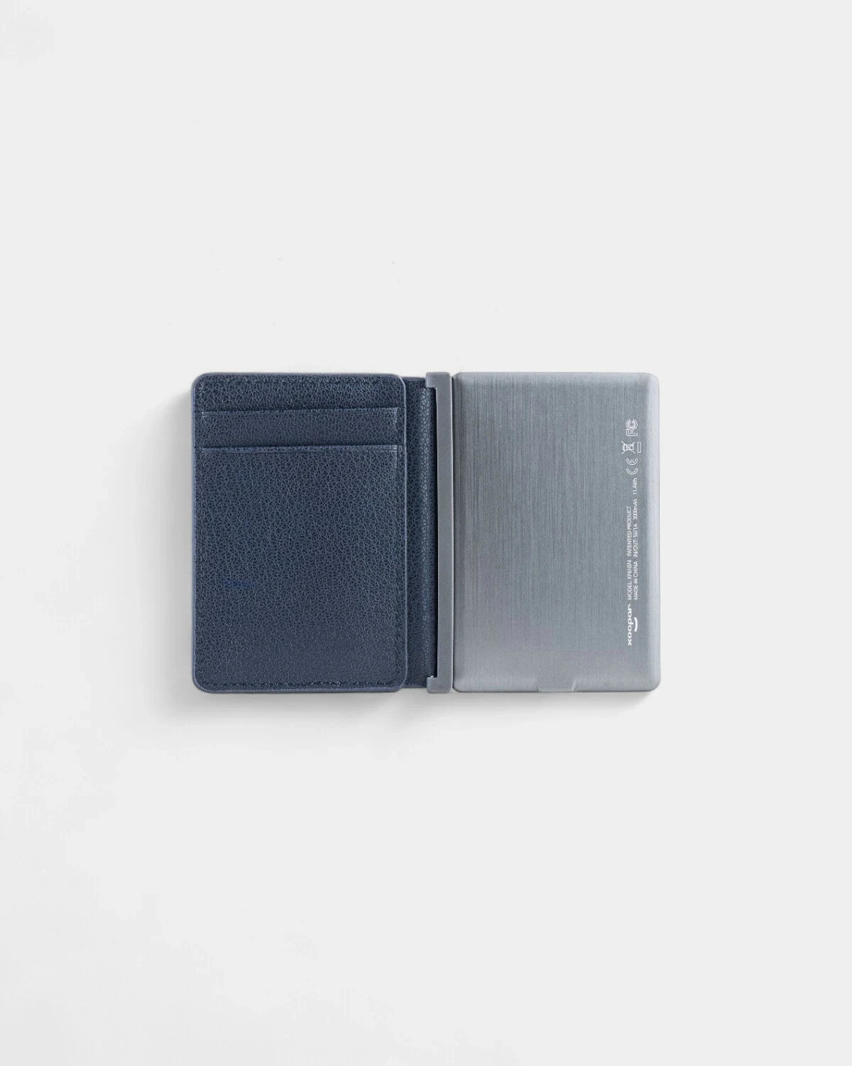 Porte-cartes INE anti-RFID en cuir recyclé personnalisable